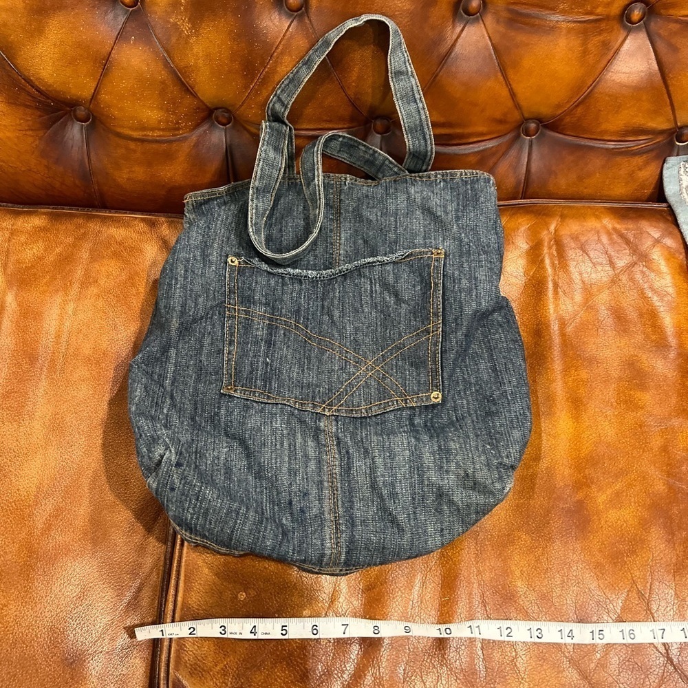 Denim bag from bath and body works in GUC - Picture 1 of 7